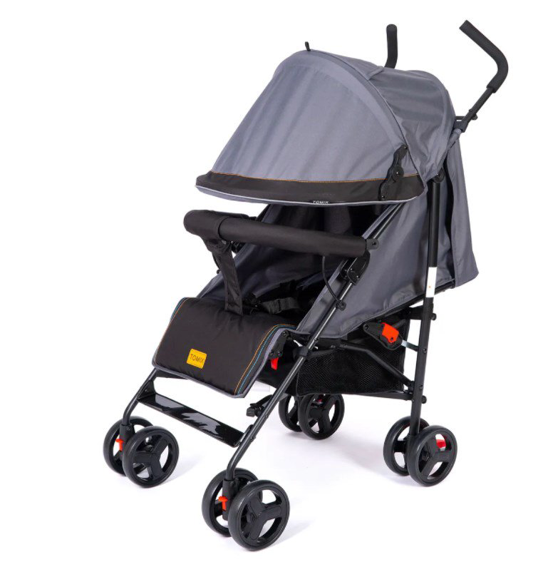 Коляска прогулочная   Tomix Kika HP-311 Grey/Black купить,NaN