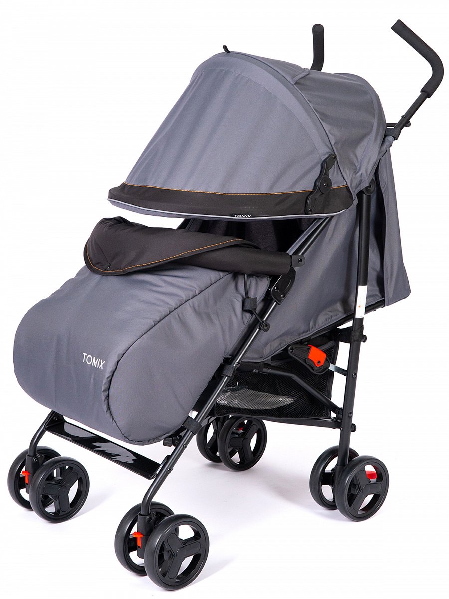 Коляска прогулочная   Tomix Kika HP-311 Grey/Black купить,0