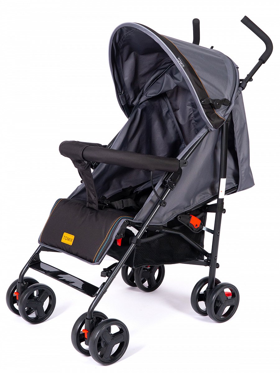 Коляска прогулочная   Tomix Kika HP-311 Grey/Black