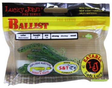 Мягкая приманка Lucky John 140101-PA01 10 шт купить,NaN
