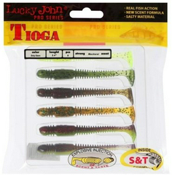 Мягкая приманка Lucky John Pro Series Tioga 140127 6 шт
