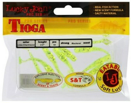 Мягкая приманка Lucky John Pro Series Tioga 140102 10 шт