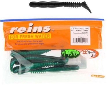 Мягкая приманка Rockvibe Shad 3.5"# 467 Mokkori Green 6 шт купить,NaN