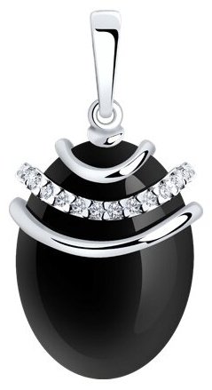 Подвеска SOKOLOV 83030037 вес 2.81 г серебро, фианит купить,NaN