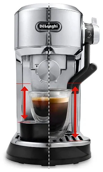 Кофеварка Delonghi ЕС950 серый