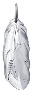 Подвеска SOKOLOV 94031290 вес 1.13 г серебро, фианит купить,NaN