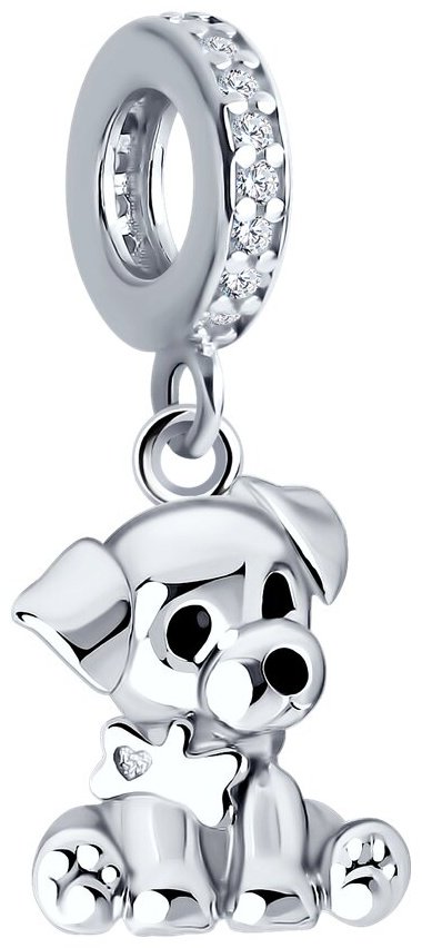 Подвеска SOKOLOV 94032939 вес 3.05 г серебро, фианит купить,NaN