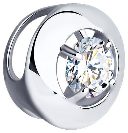 Подвеска SOKOLOV 036446-3 вес 0.61 г золото, фианит купить,NaN
