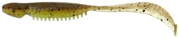 Мягкая приманка Curly Shad 3.5"# B08 Green Pumpkin Chart Melon 10 шт купить,NaN