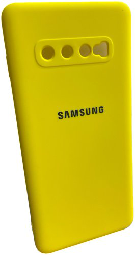 Чехол Для Samsung Galaxy S10+ желтый купить,900