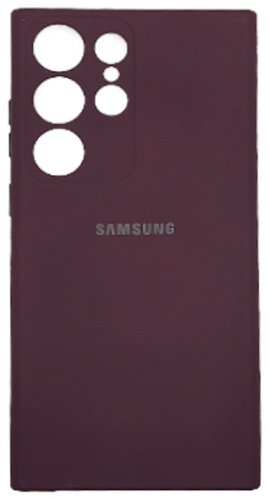 Чехол OEM для Samsung Galaxy S23 Ultra бордовый купить,520