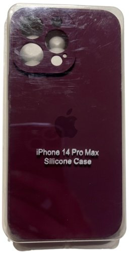 Чехол Для Apple iPhone 14 Pro Max бордовый купить,470