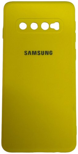 Чехол Для Samsung Galaxy S10 желтый купить,888