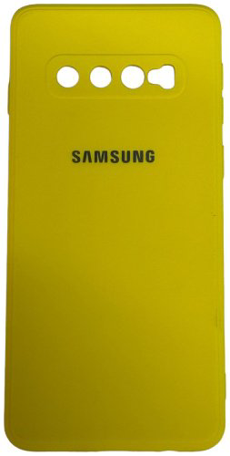 Чехол Для Samsung Galaxy S10 желтый купить,888