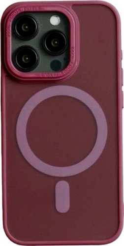 Чехол Для Apple iPhone 15 Pro бордовый купить,1420
