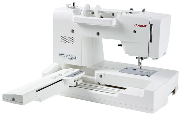 Вышивальная машина JANOME Memory Craft 100E Turquoise Blue купить,NaN