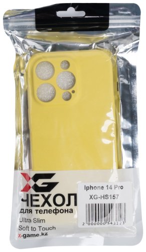 Чехол X-Game для Apple iPhone 14 Pro желтый купить,999
