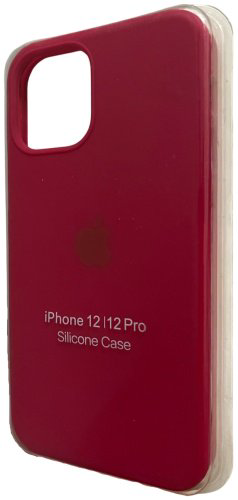 Чехол Silicone Case 12p002 для Apple iPhone 12 бордовый купить,812