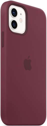 Чехол Silicone Case Classno MagSafe для iPhone 12 Pro Max бордовый купить,569