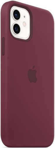 Чехол Silicone Case Classno MagSafe для iPhone 12 Pro Max бордовый купить,569