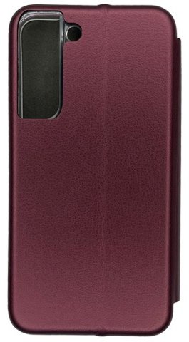 Чехол Yotrix FolioCase Plain для Samsung Galaxy S22 бордовый купить,876
