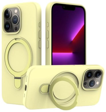 Чехол Для Apple iPhone 15 Pro желтый купить,3770