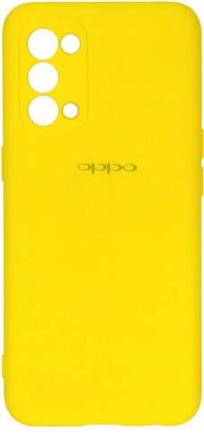 Чехол Для OPPO Reno5 желтый купить,844