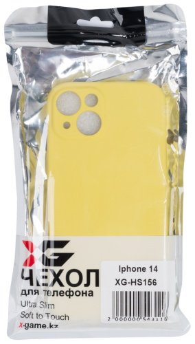 Чехол X-Game для Apple iPhone 14 желтый купить,0