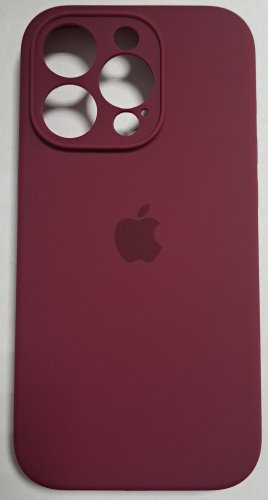 Чехол Для Apple iPhone 14 Pro бордовый купить,666