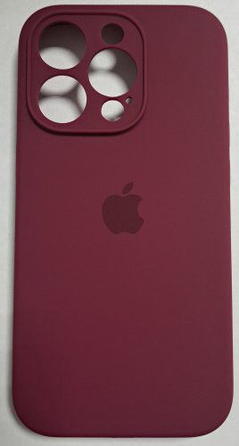 Чехол Для Apple iPhone 14 Pro бордовый купить,666