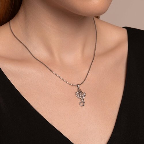 Подвеска SOKOLOV 94033209 вес 1.82 г серебро, фианит купить,NaN