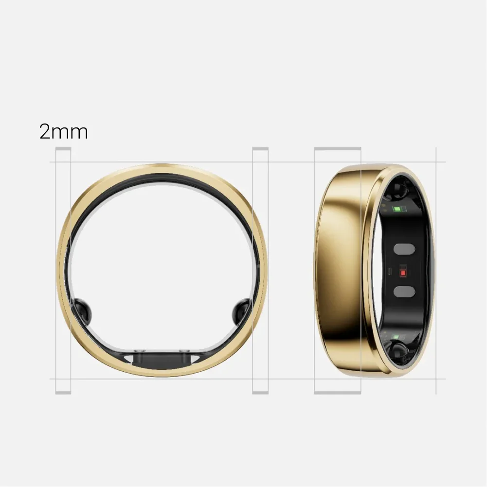 Смарт-кольцо RingConn Gen 2 #10 золотистый 19.5-20р купить,NaN