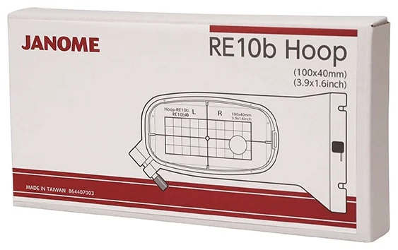 Пяльцы Janome 864-407-003 пяльца RE10b (Janome MC500e. Elna 830 eXpr)
