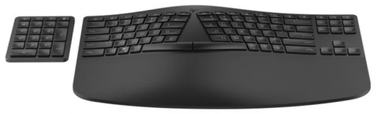 Клавиатура HP 960 BLK Ergonomic WL KBD KAZ черный