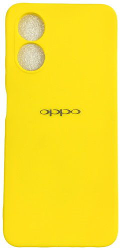 Чехол Для OPPO A17, A17k желтый купить,806