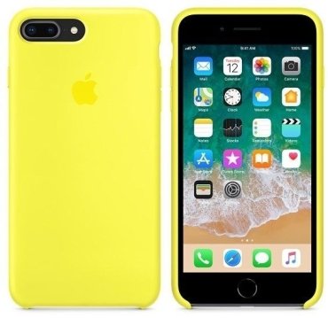 Чехол Im-Case Однотонный для Apple iPhone 7+/8+ желтый купить,550