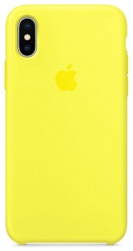 Чехол Im-Case для Однотонный Apple iPhone X/XS желтый купить,1248