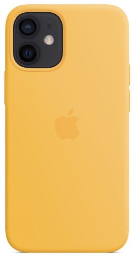 Чехол Silicone Case для Apple iPhone 12/12 Pro желтый купить,1254