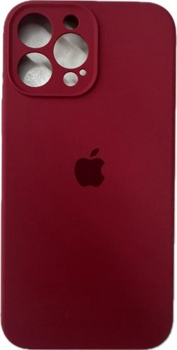 Чехол Для Apple iPhone 13 Pro Max бордовый купить,572