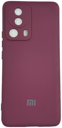 Чехол Для Xiaomi 13 Lite бордовый купить,828
