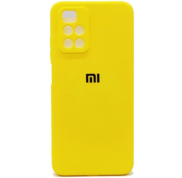 Чехол Silicone Case для Redmi 10 желтый купить,900