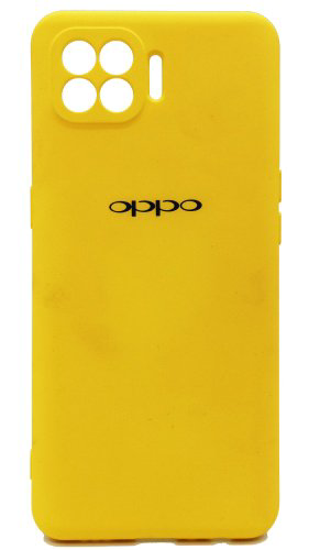 Чехол Silicone Case для Reno 4 lite желтый купить,900
