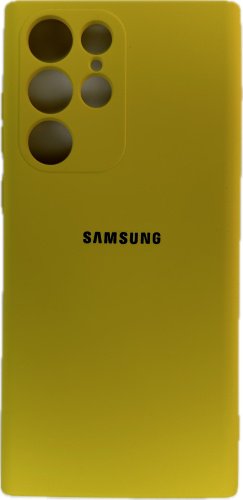 Чехол Для Samsung Galaxy S22 Ultra желтый купить,894