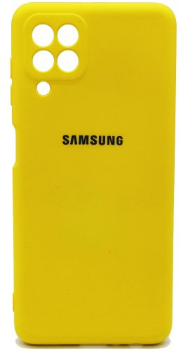 Чехол Silicone Case для Galaxy A22 желтый купить,520