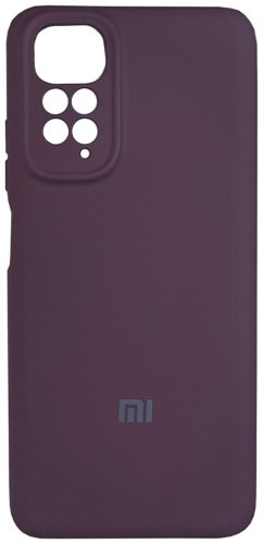Чехол Smart для Xiaomi Redmi Note 11 бордовый купить,827