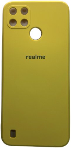 Чехол OEM для Realme C21Y, C25Y желтый купить,878