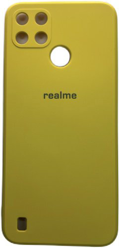 Чехол OEM для Realme C21Y, C25Y желтый купить,878
