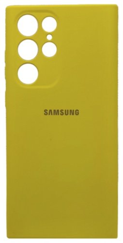 Чехол Smart Case для Samsung Galaxy S22 Ultra желтый купить,520