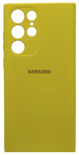 Чехол Smart Case для Samsung Galaxy S22 Ultra желтый купить,520