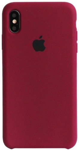 Чехол Для Apple iPhone Xs бордовый купить,960